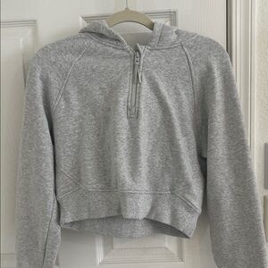 Athleta Light Gray Women's Hoodie